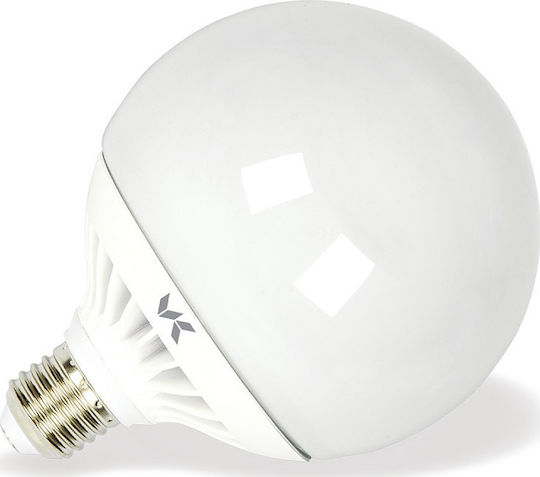 VK Lighting VK/05052/E/D LED Bulb 15W for Socket E27 and Shape G120 Cool White 1300lm