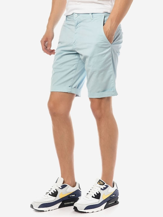 Herrenshorts Chino Hellblau