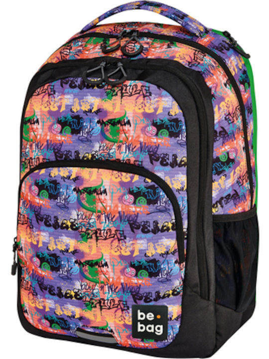 Pelikan Be.Bag Ready Abstract Street Art 1 Schulranzen Rucksack Junior High-High School Mehrfarbig 27Es