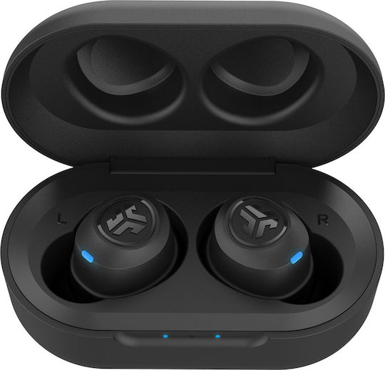 Jlab JBuds Air Bluetooth Handsfree Earphones with Sweat Resistance and Charging Case Black