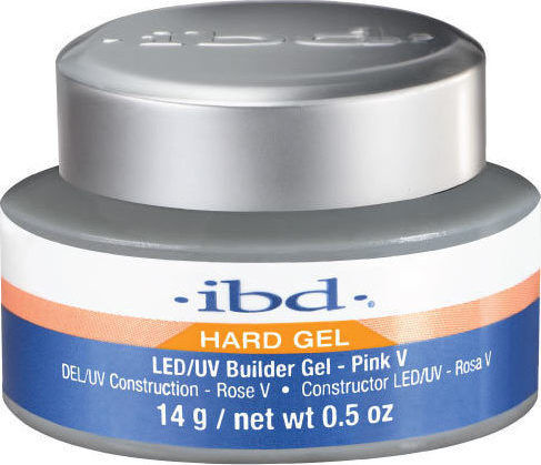 IBD Hard Gel Builder Gel Νυχιών Ροζ 14gr