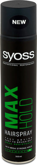Syoss Max Hold Лак за Много Силно Задържане 300ml