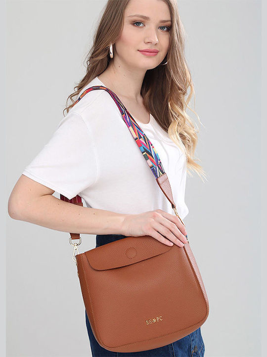 Beverly Hills Polo Club 777 Women's Crossbody Bag Tabac Brown