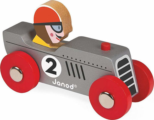 Janod Retro Rennwagen în Story Racing Mașinuță pentru 3+ Ani (Diverse Modele) 1 Buc