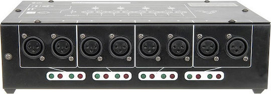 QTX Sound DMX-D8 Splitter DMX pentru Consolă de Iluminat