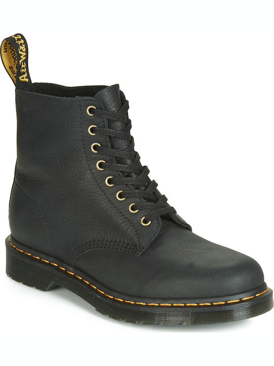 1460 Pascal Leather Black Boots