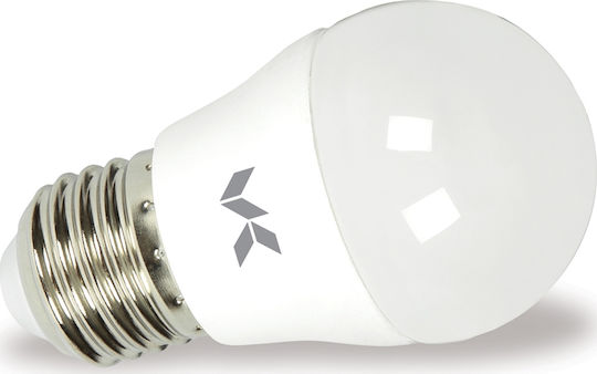 VK Lighting LED Bulb 6W 83mm for Socket E27 and Shape G45 Natural White 540lm
