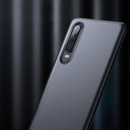 Baseus Калъф Крила Задна Корица Силикон Бял Huawei P30