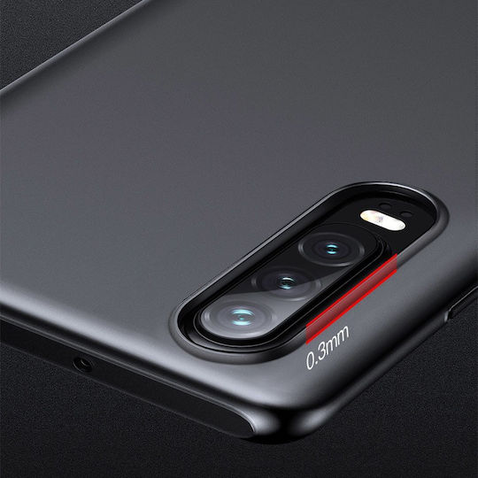 Baseus Калъф Крила Задна Корица Силикон Бял Huawei P30