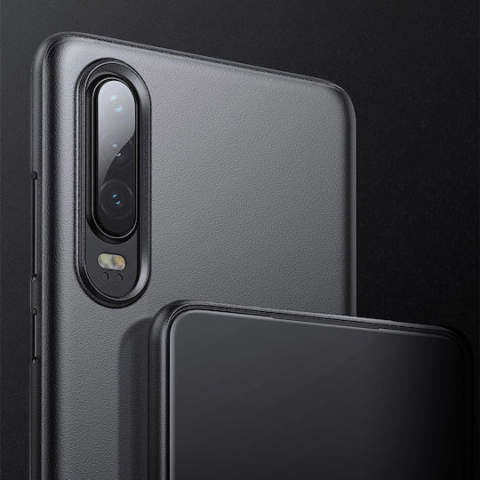 Baseus Калъф За Мобилен Телефон Wing Задна Корица Силикон Черен Huawei P30