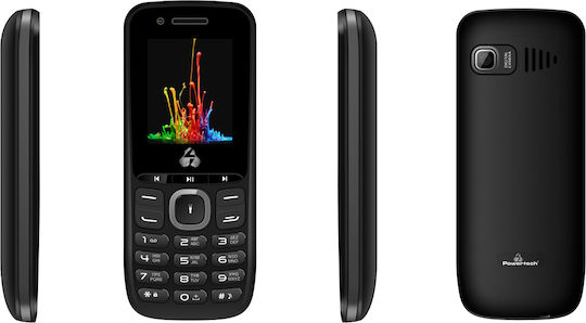 Powertech Milly Small PTM-14 Dual SIM Mobil cu Butone Negru