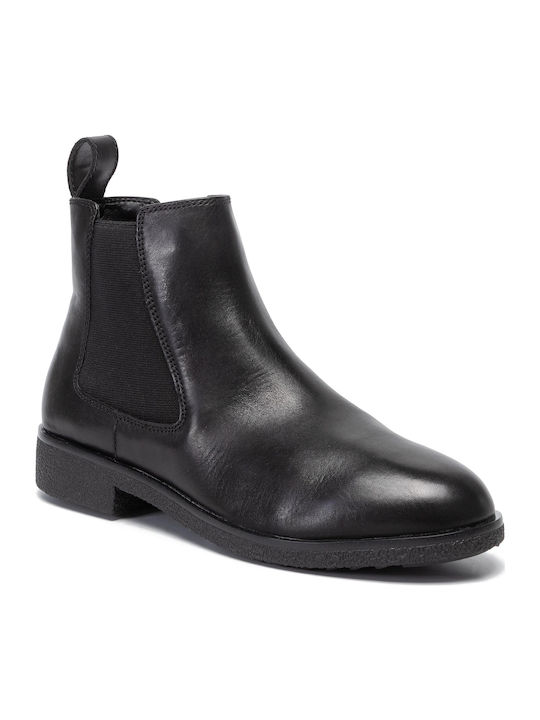 Clarks Griffin Plaza Women's Leather Ankle Boots Black