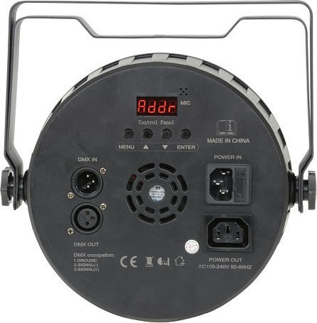 QTX Sound Φωτορυθμικό LED PAR PAR100 RGB