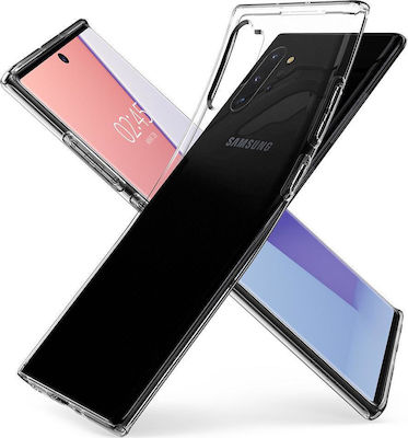 Spigen Liquid Crystal Silicone Back Cover Transparent (Galaxy Note 10+)