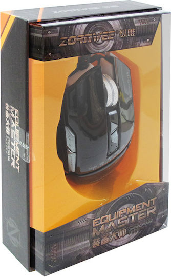 Zornwee GX10 Gaming Gaming Maus Schwarz