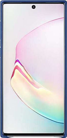 Samsung Leather Cover Back Cover Leather Blue (Galaxy Note 10)