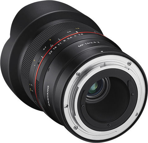 Samyang Crop Camera Lens MF 14mm f/2.8 Z Wide Angle for Nikon Z Mount Black