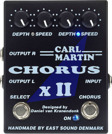 Carl Martin Chorus XII Pedale Wirkung Chorus E-Gitarre
