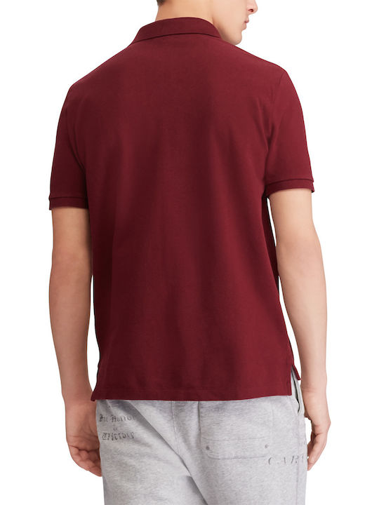 Ralph Lauren Polo Bluse Burgundisch