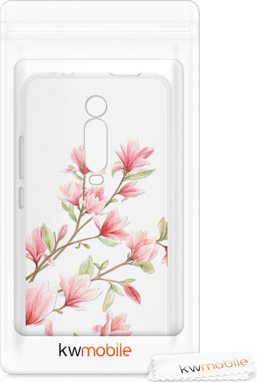 KWmobile Magnolias Umschlag Rückseite Silikon Mehrfarbig (Xiaomi Mi 9T / 9T Pro)