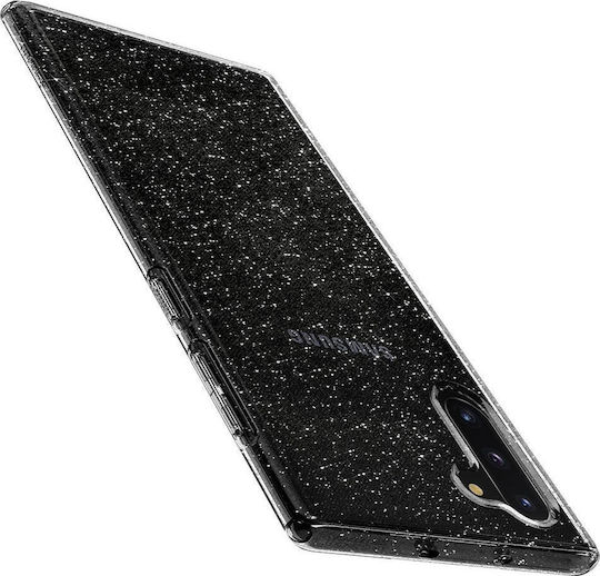 Spigen Liquid Crystal Glitter Back Cover Silicone Transparent (Galaxy Note 10)