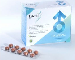 Geoplan Nutraceuticals Lifertil Male Besondere Nahrungsergänzungsmittel Für Die Fruchtbarkeit 180 Tabletten