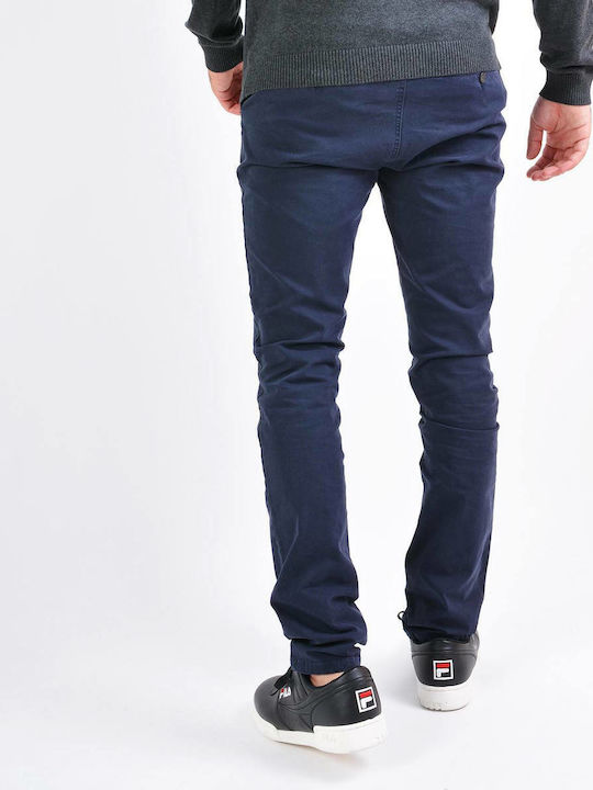 Emerson Men's Trousers Chino in Loose Fit Navy Blue