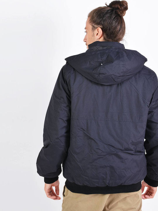 Winter Jacke Bomber Schwarz