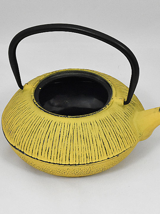 Τσαγιέρα με Φίλτρο Μαντεμένια Yellow 800ml