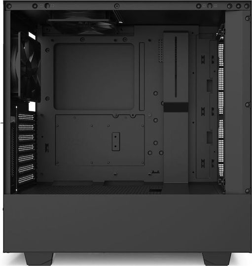 NZXT H510i Gaming Midi Tower Κουτί Υπολογιστή με Πλαϊνό Παράθυρο και RGB Φωτισμό Μαύρο