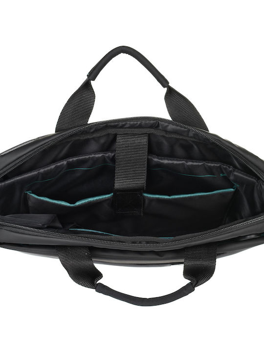 Samsonite Qibyte Τσάντα Ώμου / Χειρός για Laptop 14" σε Γκρι χρώμα