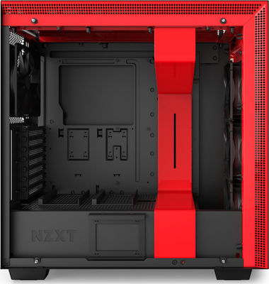 NZXT H700i Gaming Midi-Turm Computergehäuse Rot