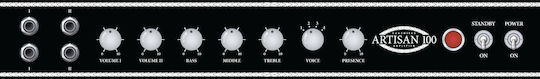 Blackstar Artisan 100 Λαμπάτη Κεφαλή Ηλεκτρικής Κιθάρας 100W Μπορντό