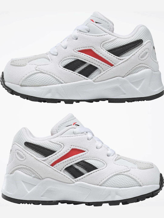 Classics Aztrek 96 Αθλητικά Παιδικά Παπούτσια Running με Κορδόνια Λευκά