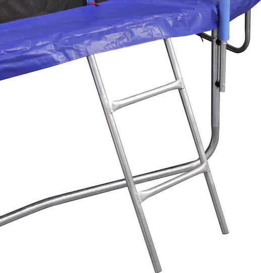 vidaXL Trampolin Für Draußen Mit 426cm Durchmesser Mit Netz Und Leiter