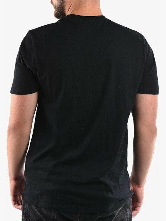 Ellesse Prado T-shirt Bărbătesc cu Mânecă Scurtă Negru