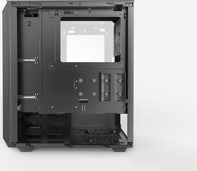 Phanteks Eclipse P300 Tempered Glass Midi Tower Κουτί Υπολογιστή με Πλαϊνό Παράθυρο Μαύρο