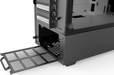 Phanteks Eclipse P300 Tempered Glass Midi Tower Компютърна кутия със странично прозорче Special Edition White