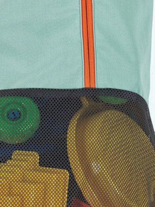 Terra Nation Nui Kopu Stoff Strandtasche Grüne