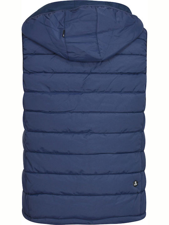 Αμάνικο Μπουφάν Puffer Μπλε
