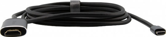 Verbatim Cablu HDMI De Sex Masculin - USB-C De Sex Masculin 1.5m Negru