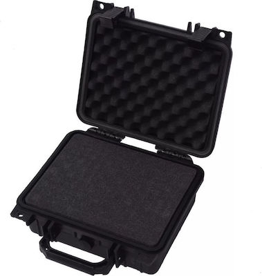 vidaXL Camera Suitcase in Black Color