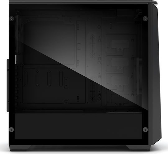 Phanteks Eclipse P400 Tempered Glass Gaming Midi Tower Κουτί Υπολογιστή με Πλαϊνό Παράθυρο και RGB Φωτισμό Μαύρο