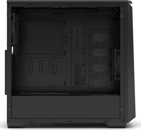 Phanteks Eclipse P400 Tempered Glass Gaming Midi Tower Κουτί Υπολογιστή με Πλαϊνό Παράθυρο και RGB Φωτισμό Μαύρο