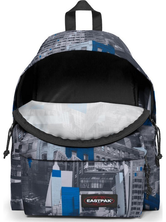 Eastpak Padded Pak'r Σχολική Τσάντα Πλάτης Γυμνασίου - Λυκείου σε Γκρι χρώμα 24lt