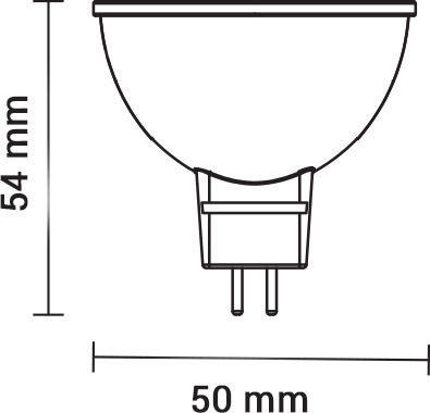 Optonica SP7-A2 Λάμπα LED 7W για Ντουί GU5.3 και Σχήμα MR16 Ψυχρό Λευκό 560lm