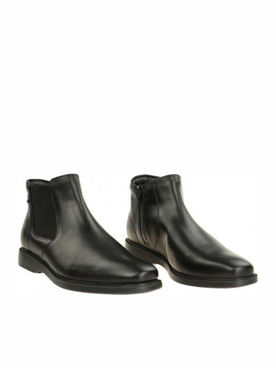 Respira Brayden ABX Leather Chelsea Black Men's Boots