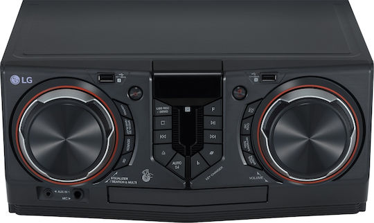 LG Ηχοσύστημα 2.0 CL65 950W με CD / Digital Media Player και Bluetooth Μαύρο