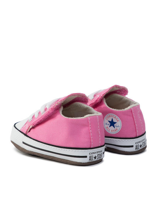 Converse Baby Sneakers Pink Star Cribster Canvas