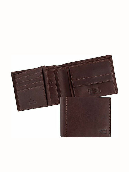 Calgary Leather Men's Wallet Classic with RFID Brown